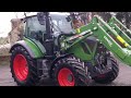 Fendt 312 Prof Plus 43KPH c/w Cargo 4X75 loader & front linkage