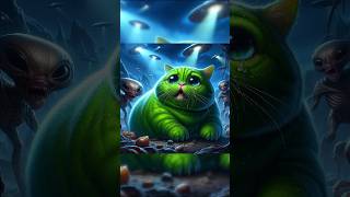 Cat Stuck in a Spooky Alien Dimension! #cat #cute #ai #meow #meowcat #catlover