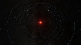 Exoplanets Orbiting Barnard’s Star Animation