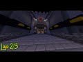 gcn bowser s castle minecraft mario kart double dash