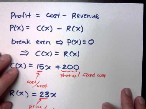 College Algebra - Part 91 (Applications) College Algebra - Part 91 (Applications)