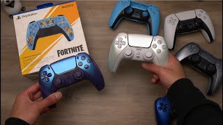 NEW PS5 Controller Colours Chroma Pearl + Indigo + Limited Fortnite Dualsense