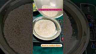 How to roast Ramdana  ||Chaulai Recipe ||Amaranth Seeds #vira#shorts