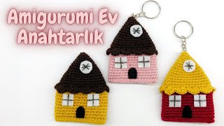 Amigurumi Ev Anahtarlık Yapımı - YAP YAP SAT ! ÇOK BASİT