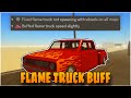 The Flame Truck Got Buffed In Dusty Trip...