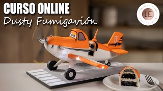 Avión comestible con LUCES y MOVIMIENTO | AIRPLANE CAKE | Curso online de pastelería