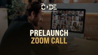 The Code Pre-Launch Zoom Call English