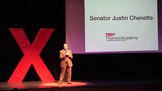 Youth in Community and Politics | Justin Chenette | TEDxThorntonAcademy