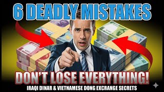 🚨 6 Dinar & Dong Mistakes That Could Cost You EVERYTHING! (RV Alert!) 🛑 Don't Get