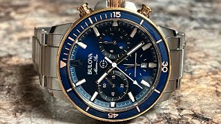 Full Review!! Bulova Marine Star 98B301