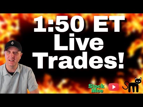 TIME TO MAKE SOME MONEY! Live Trading Today With Stock Moe!