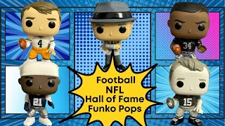 Football NFL Hall of Fame Funko Pop! Collection. (September 2022)