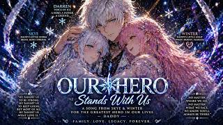 ❄️ CRYSTALIX™ OUR HERO STANDS WITH US Legacy Tribute to Darren