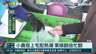 疫情改變消費型態 小農產品宅配夯!｜華視新聞 20210528