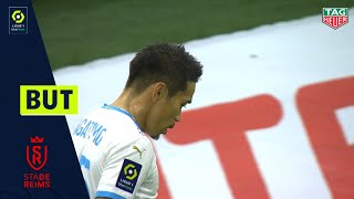 But Yuto NAGATOMO (21' csc - STADE DE REIMS) OLYMPIQUE DE MARSEILLE - STADE DE REIMS (1-1) 20/21