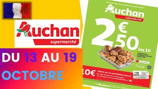 catalogue AUCHAN SUPERMARCHÉ du 13 au 19 octobre 2021 ❌ Arrivage - FRANCE