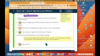AP CSP Unit 5 Lab 1 Guessing Game