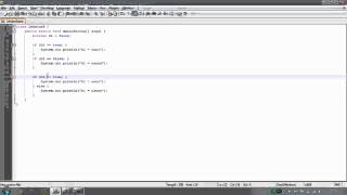 Java-programmering 9 - Primitive datatyper del 4 (boolean)