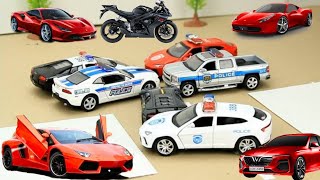 Police Chase Thief Car | Police Save The Bag From Bad Guy | Police Car Chase | Kids Videos