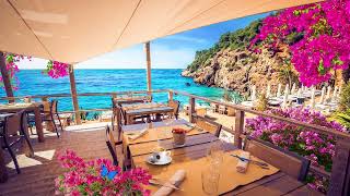 Summertime Day at Seaside Cafe Ambience ☕ Bossa Nova Beach Cafe, Tropical Music for Exquisite Mood