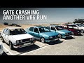 Taking my ITB 16v Mk2 to the annual VR6 run | R32 vs R36