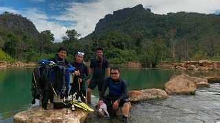 Adventure Laos ດຳນ້ຳສຳຫຼວດຂຸນກອງແລງ ແຂວງຄຳມ່ວນ, เที่ยวลาวดำน้ำสำรวจ ขุนกองแรง แขวงคำม่วน EP.5