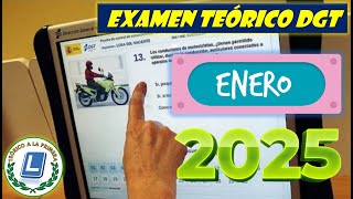 EXAMEN TEÓRICO ENERO 2025