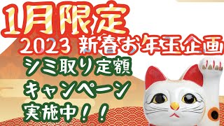 新春お年玉企画！元町マリン眼科のシミ取り定額キャンペーン