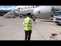 qatar airways boeing 747 8 cockpit doha🇶🇦 to paris