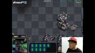 2015.01.27 테란(Terran) 기막힌 위치에서 핵을?! ㅎㅎ Fastest Maps in StarCraft Brood War(3:3TeamPlay) 스타 빨무 팀플