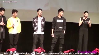 [Eng Sub] [YuZhou focus] 160220 Addicted Fanmeeting in Shanghai Part 1