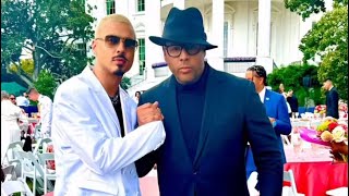 Al B. Sure reunite with his Son Quincy at the White House