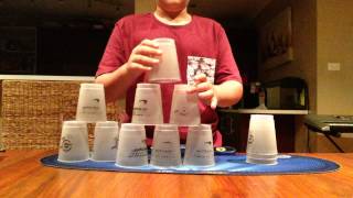 3-6-3 Cup Stacking Tutorial