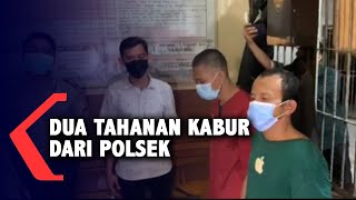 Dua Tahanan Polsek Pontianak Utara Kabur, Kembali Ditangkap Kurang dari 24 Jam