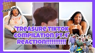 TREASURE TIKTOK COMPILATION PT. 4 REACTION!!!!!!!!