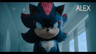 Sonic movie 3 Clips || Shadow Knocks Out Tom (AlexOfficial)