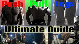 ULTIMATE GUIDE to the PUSH PULL LEGS SPLIT (Exercises, Sets, Modifications)