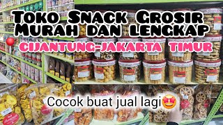 TOKO SNACK GROSIR MURAH \u0026 LENGKAP DI JAKARTA TIMUR‼️ COCOK UNTUK JUAL LAGI  PD SAHABAT JAYA #grosir