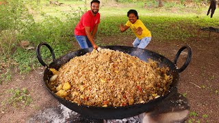 Garlic Fried Rice Recipe | Yummy Egg Fried Rice with Garlic | Grandpa kitchen