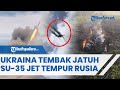 Pertahanan Udara Ukraina Klaim Tembak Jatuh Su-35 Jet Tempur Rusia di Langit Kherson