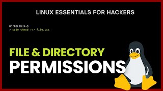 Linux Essentials Tutorial #4 | File and Directory Permissions in Hindi