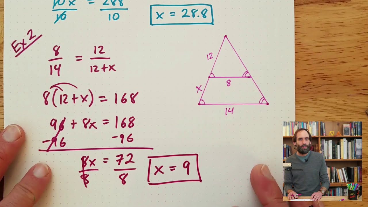 Geometry 1.2b - Introduction To Similar Triangles - YouTube