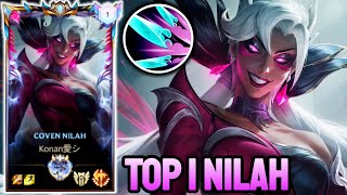 WILD RIFT NILAH - TOP 1 NILAH GAMEPLAY - CHALLENGER RANKED