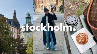 girls trip to stockholm | thrifting, swedish food & nightlife