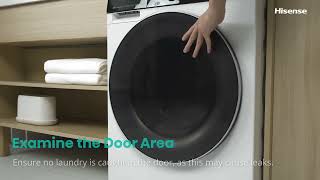 How to solve water leakage on a Hisense washing machine