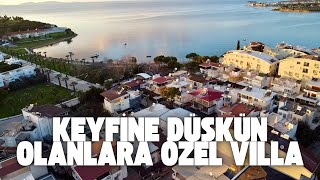 KEYFİNE DÜŞKÜN OLANLARA PLAJA 20 m DİDİMDE SATILIK KÖŞE BAŞI TAM MÜSTAKİL VİLLA #didim