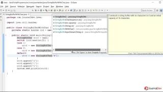 Java Tricky Program 21 - StringBuffer Constructor and Char