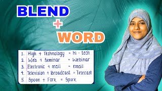 BLENDED WORDS | ENGLISH | GRAMMAR