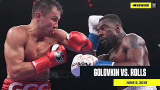 FULL FIGHT | Gennadiy "GGG" Golovkin vs. Steve Rolls (DAZN REWIND)