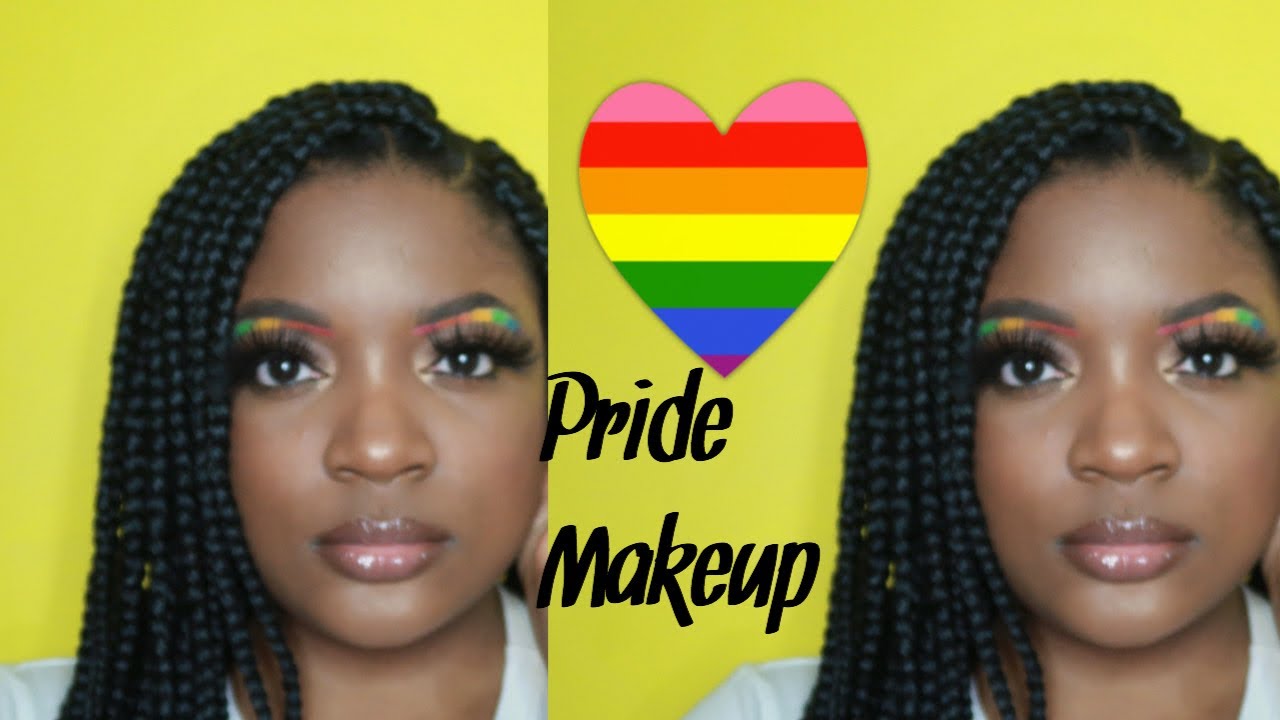 Easy Pride Makeup Tutorial Pride Month Youtube
